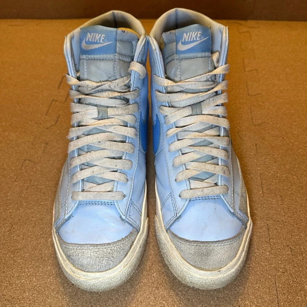 Nike Blazer Mid 77 Vintage University Blue Mens 8 Light Blue FD0304-400
